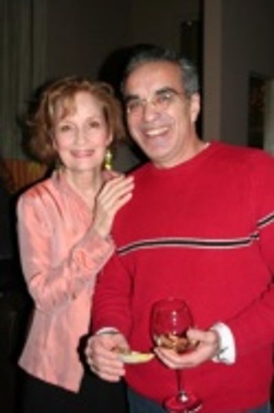 Jennifer Harmon (Mrs. Winemiller) and Mateo GÃ³mez (Papa Gonzales) Photo