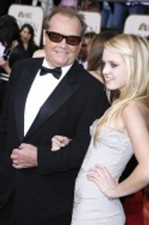 Jack Nicholson and daughter Lorraine Nicholson Photo