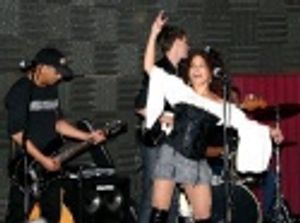 Daphne Rubin-Vega and band Photo