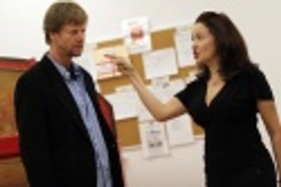 Alan Campbell and Michele Ragusa
 Photo