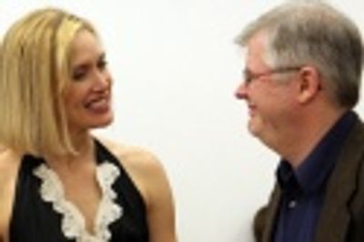 Rachel deBenedet and Christopher Durang Photo