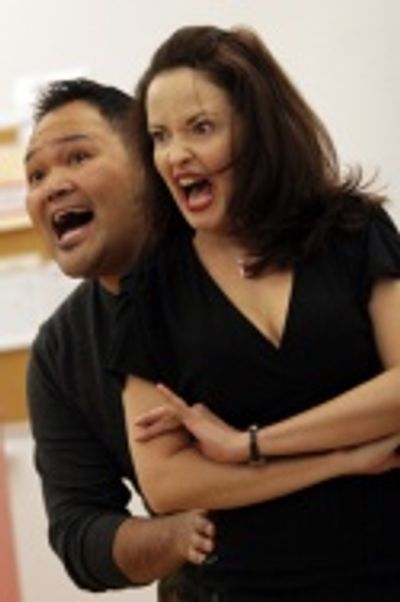 Orville Mendoza and Michele Ragusa
 Photo