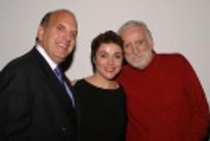 Christine Andreas with Rod Mckuen and friend Photo