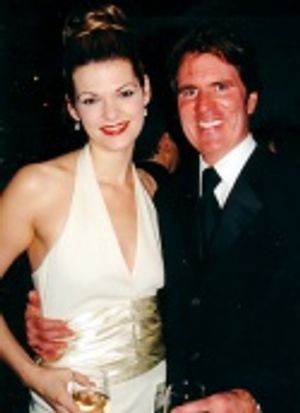 Shindle and Marshall strike a post
for BroadwayWorld.com Photo