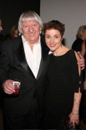 Ben Lanzarone, who conducted the wonderful orchestra, with Christine Andreas Photo