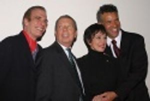 Executive-Producer David Michaels, with Cy Coleman, Chita Rivera, and Brian Stokes Mi Photo