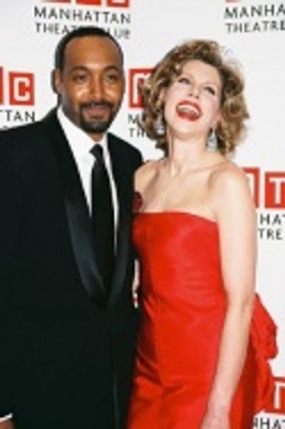Jesse L. Martin and Christine Baranski Photo
