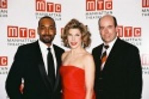 Jesse L. Martin, Christine Baranski and Christopher Ashley Photo