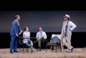 Chris Henry Coffey, Maggie Siff, Jay Whittaker and Peter Weller Photo