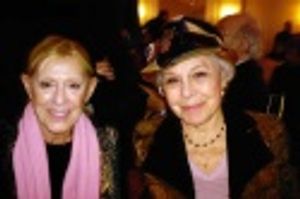 Hello, Dolly! star Sondra Lee (the original Minnie Fay) and Marge Champion Photo