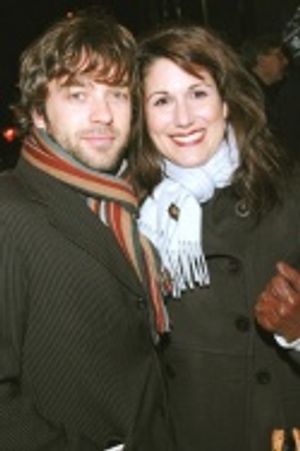 The Pirate Queen co-stars Hadley Fraser and Stephanie J. Block
 Photo