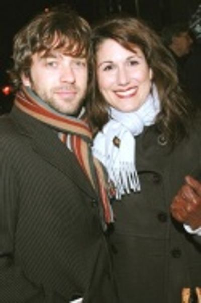 The Pirate Queen co-stars Hadley Fraser and Stephanie J. Block
 Photo