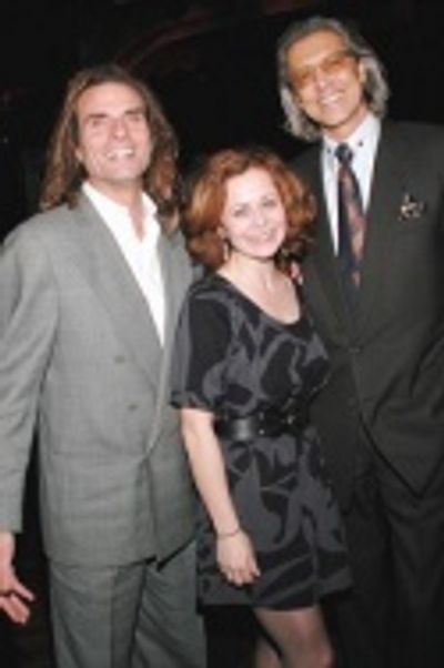 Robert di Mauro, Geraldine Hughes and Tommy Tune Photo