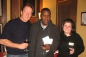 Peter Strauss, Tazewell Thompson and Jodi Schoenbrun Carter Photo