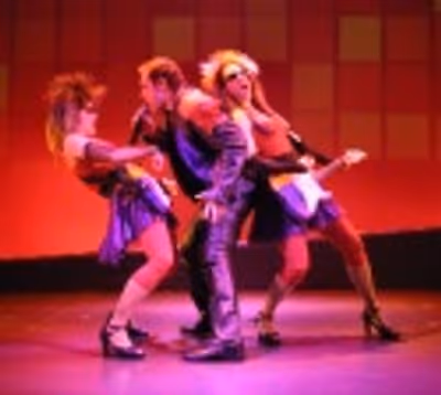 Chandra Lee Schwartz, Charlie Pollock and Emily Shoolin Photo
