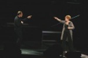 Nancy Dussault and Jon Maher Ã¢â‚¬Å“FascinateÃ¢â‚¬Â each other  Photo