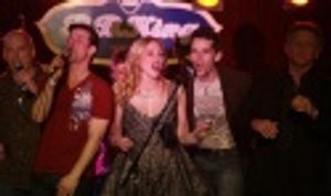 Donnie Kehr, Dominic Nolfi, Deborah Gibson, J. Robert Spencer and Larry Gatlin Photo