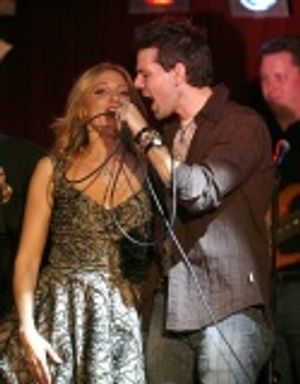 Deborah Gibson & J. Robert Spencer Photo