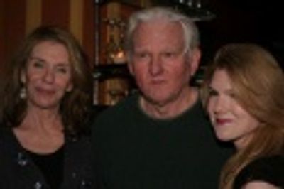 Jill Clayburgh, David Rabe and Lily Rabe Photo