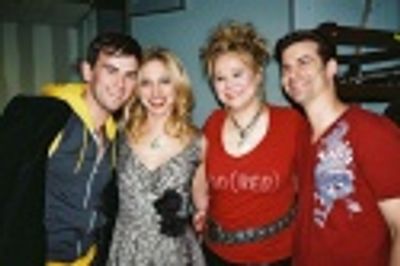 Daniel Reichard, Deborah Gibson, Caroline Rhea and Dominic Nolfi Photo