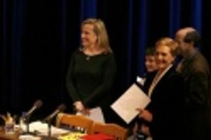 Emma Walton Hamilton and Julie Andrews Photo