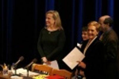 Emma Walton Hamilton and Julie Andrews Photo