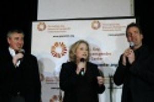 Douglas Sills, Sally Wilfert and Todd Murray Photo