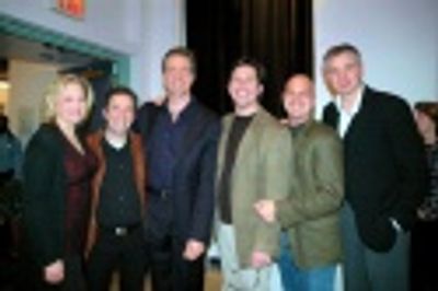 Sally Wilfert, Michael Lavine, Todd Murray, director Peter Flynn, producer Jayson Rai Photo