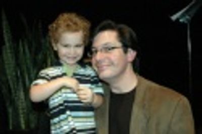 Hudson Flynn and Peter Flynn Photo