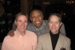 Jim Dale, Geoffrey Holder and Steve Ross Photo