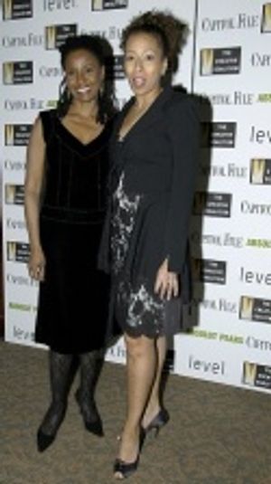 B. Smith and Tamara Tunie Photo