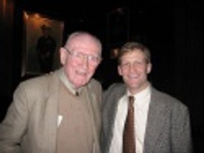 Broadway Producer Herb Blodgett (Talk Radio) and Coyote REP Producing Director Glenn  Photo