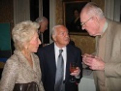 Joyce Howard along with Broadway producers Irv Welzer (Tony-winner) and Herb Blodgett Photo