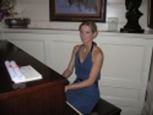 Coyote REP Business Manager Heidi Tokheim laying down some jazz Photo