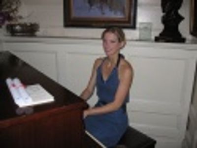 Coyote REP Business Manager Heidi Tokheim laying down some jazz Photo
