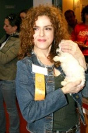 Bernadette Peters and pup Photo
