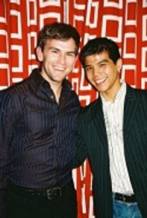 Daniel Reichard and Telly Leung Photo