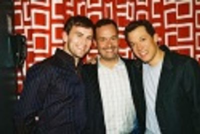 Daniel Reichard, Frank Conway and John Tartaglia Photo