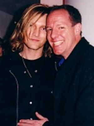 Jeff Johnson Doherty (Wardrobe) and friend Photo