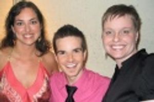 Upcoming South Africa program on-camera hosts and benefit attendees Sarah Sakaan, Chr Photo