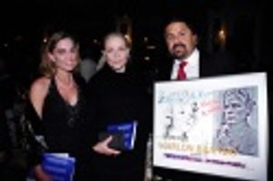 Karen Brando, Lauren Bacall and Miko Brando Photo