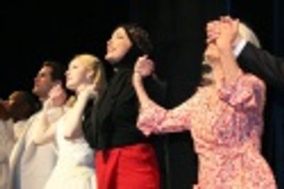 Michael Potts, Matt Cavenaugh, Erin Davie, Christine Ebersole and Mary Louise Wilson Photo