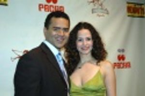 Christopher Jackson and Mandy Gonzalez Photo