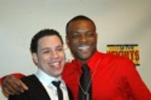 Robin de Jesus and ensemble member Ricky Tripp Photo