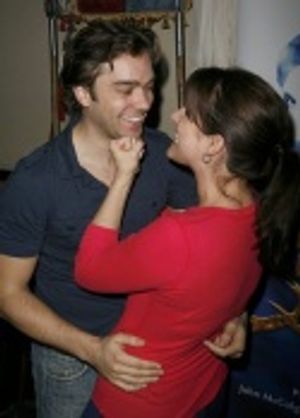 Hadley Fraser and Stephanie J. Block Photo