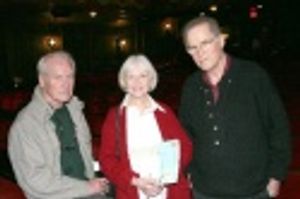 Paul Newman, Joanne Woodward and Charles Grodin Photo