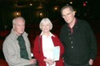Paul Newman, Joanne Woodward and Charles Grodin Photo
