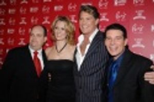 Brad Oscar, Leigh Zimmerman, David Hasselhoff and Rich Affannato Photo