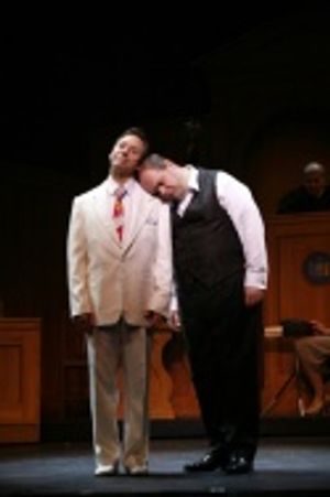 Larry Raben and Brad Oscar Photo