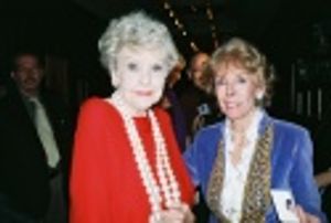 Elaine Stritch and Betsy Von Furstenberg Photo